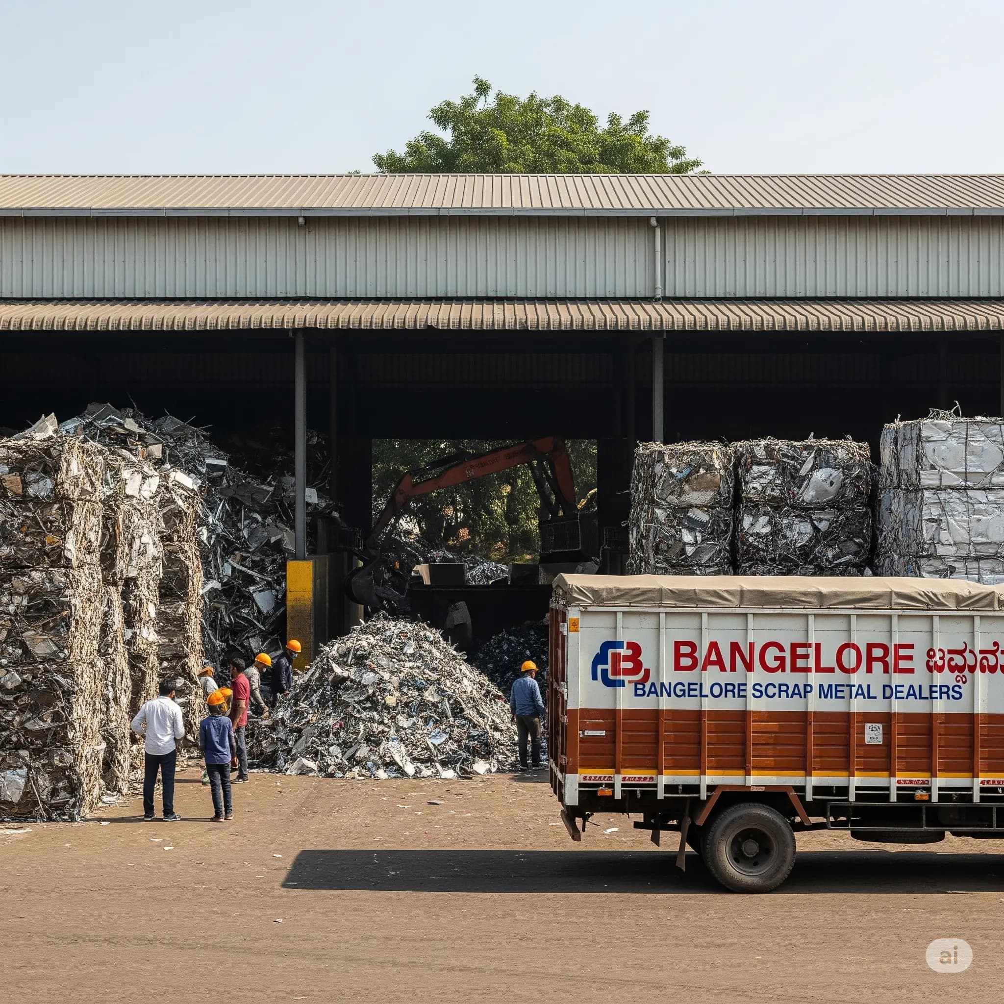 Scrap Dealers in Bangalore: Industrial Metal, E-Waste & Factory Clearance Services